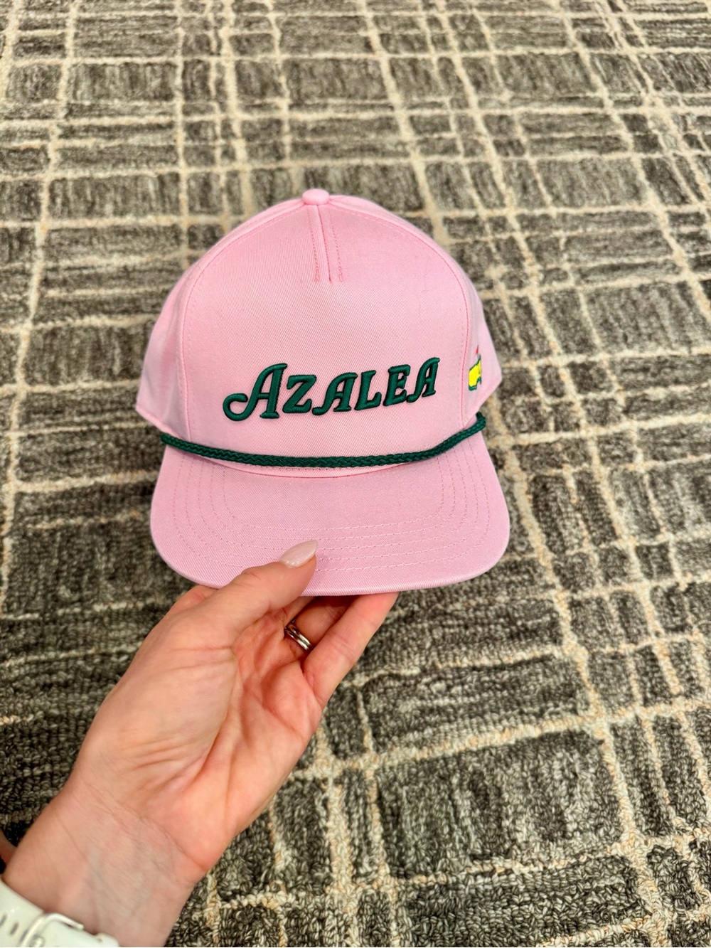 2026 Masters Tournament Azalea Pink Rope Hat